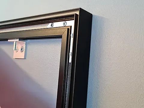 Tekstilramme på kontor