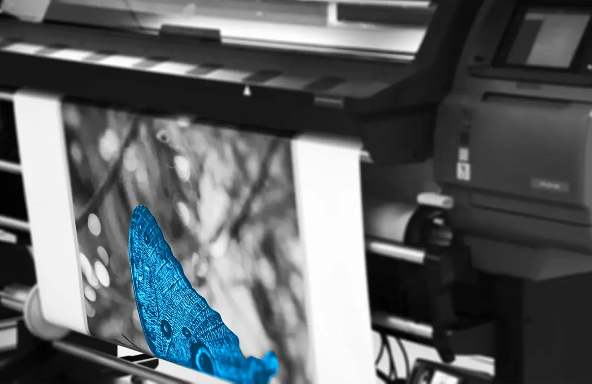Storformat print